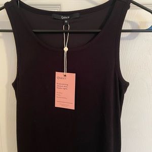 Black Quince Tank Maxi Dress